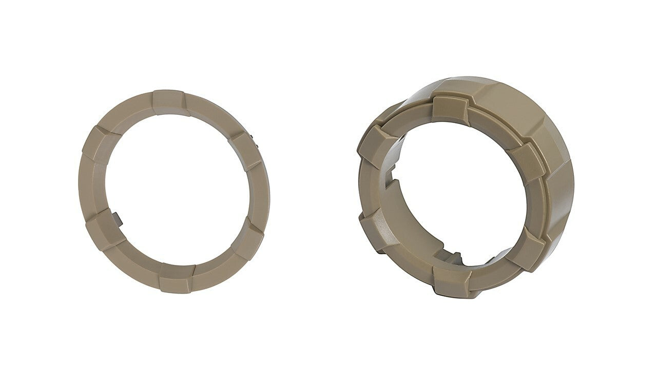 Start Button Ring + 4x4 Knob (2016-2023 Tacoma / 2020-2021 Tundra) - QUICKSAND