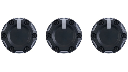 Climate Knobs (FJ Cruiser) - BLACK