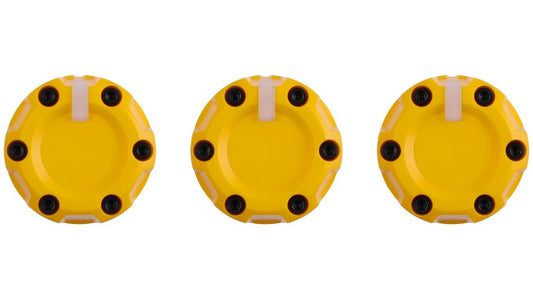 Climate Knobs (FJ Cruiser) - SUN FUSION YELLOW