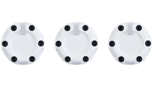 Climate Knobs (FJ Cruiser) - WHITE