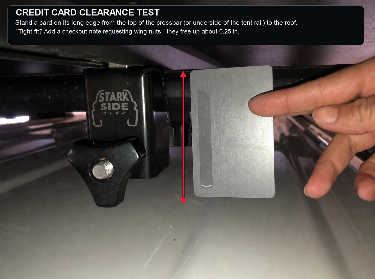 The Slipstream - Quick Release Tent Mounts (Option C)