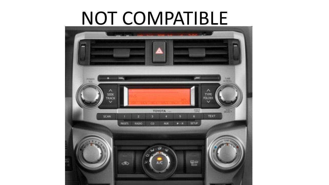 Radio Knobs (5th Gen 4Runner) - RED