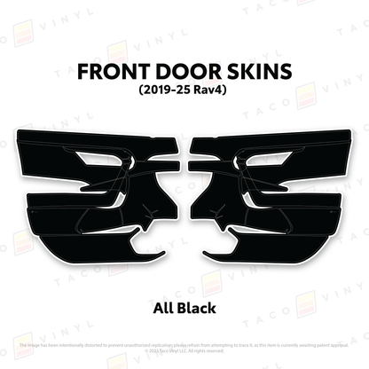 2019-25 Rav4 Door Skins