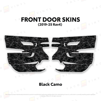 2019-25 Rav4 Door Skins