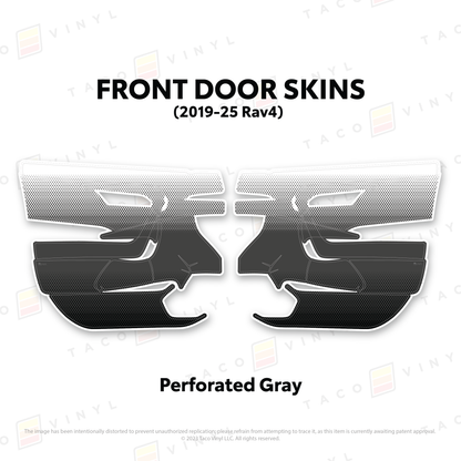 2019-25 Rav4 Door Skins