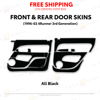 1996-2002 4Runner Door Skins