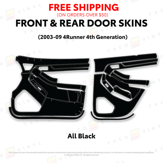 2003-2009 4Runner Door Skins