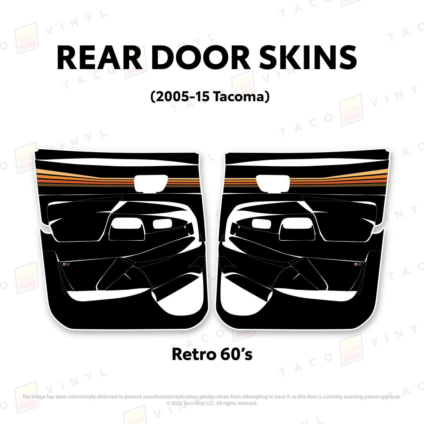 2005-15 Tacoma Door Skins