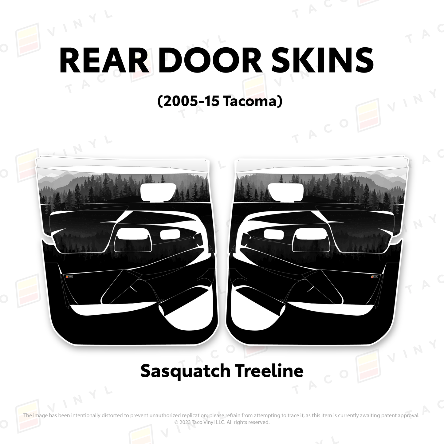 2005-15 Tacoma Door Skins
