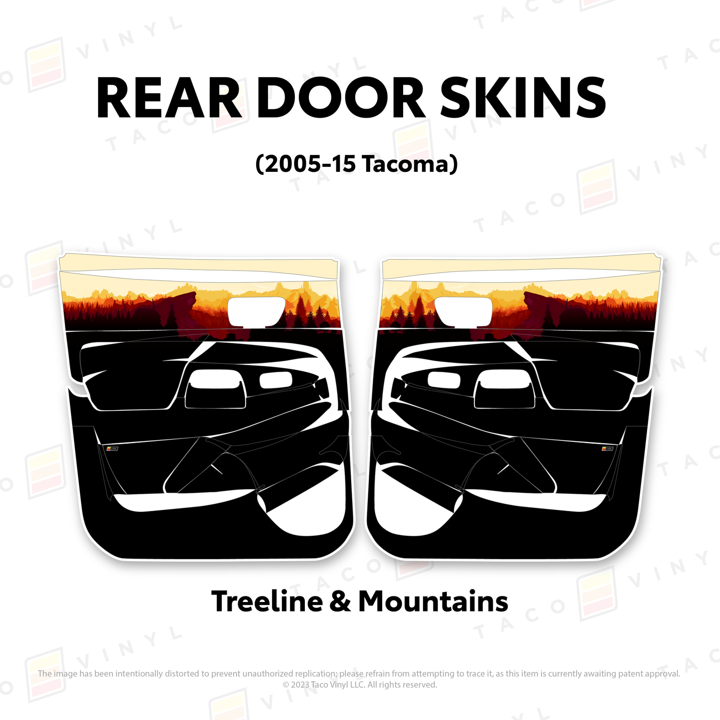 2005-15 Tacoma Door Skins