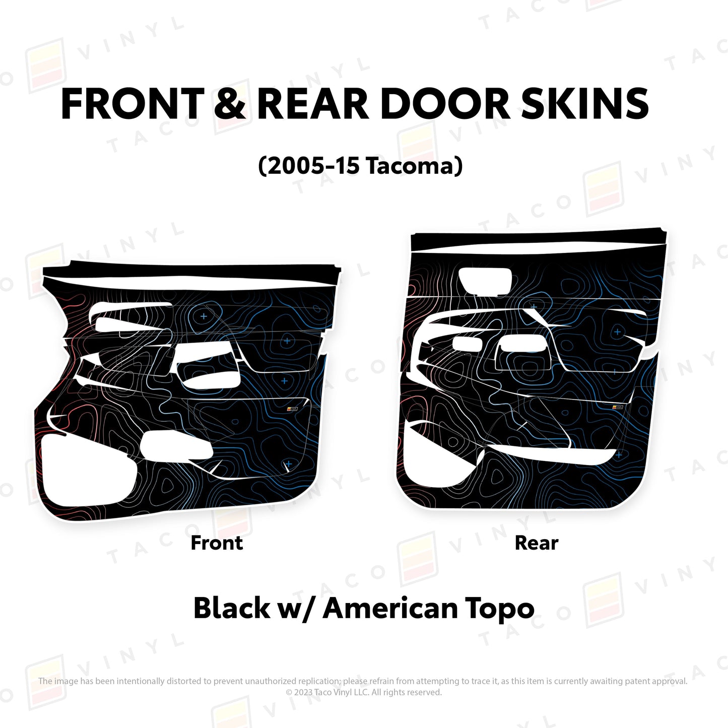 2005-15 Tacoma Door Skins