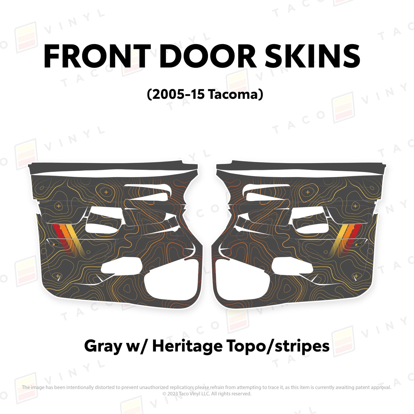2005-15 Tacoma Door Skins