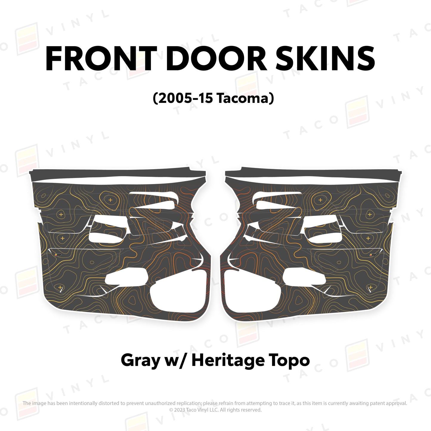 2005-15 Tacoma Door Skins