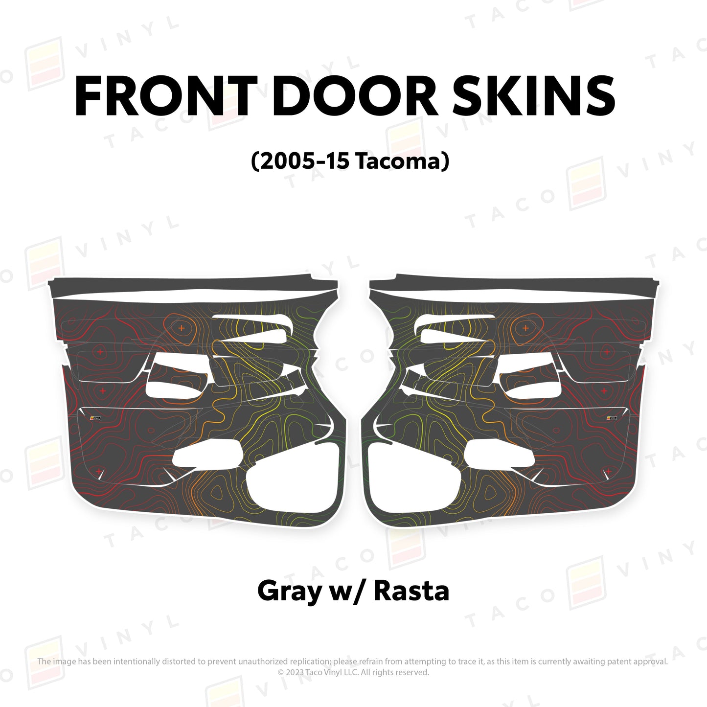 2005-15 Tacoma Door Skins