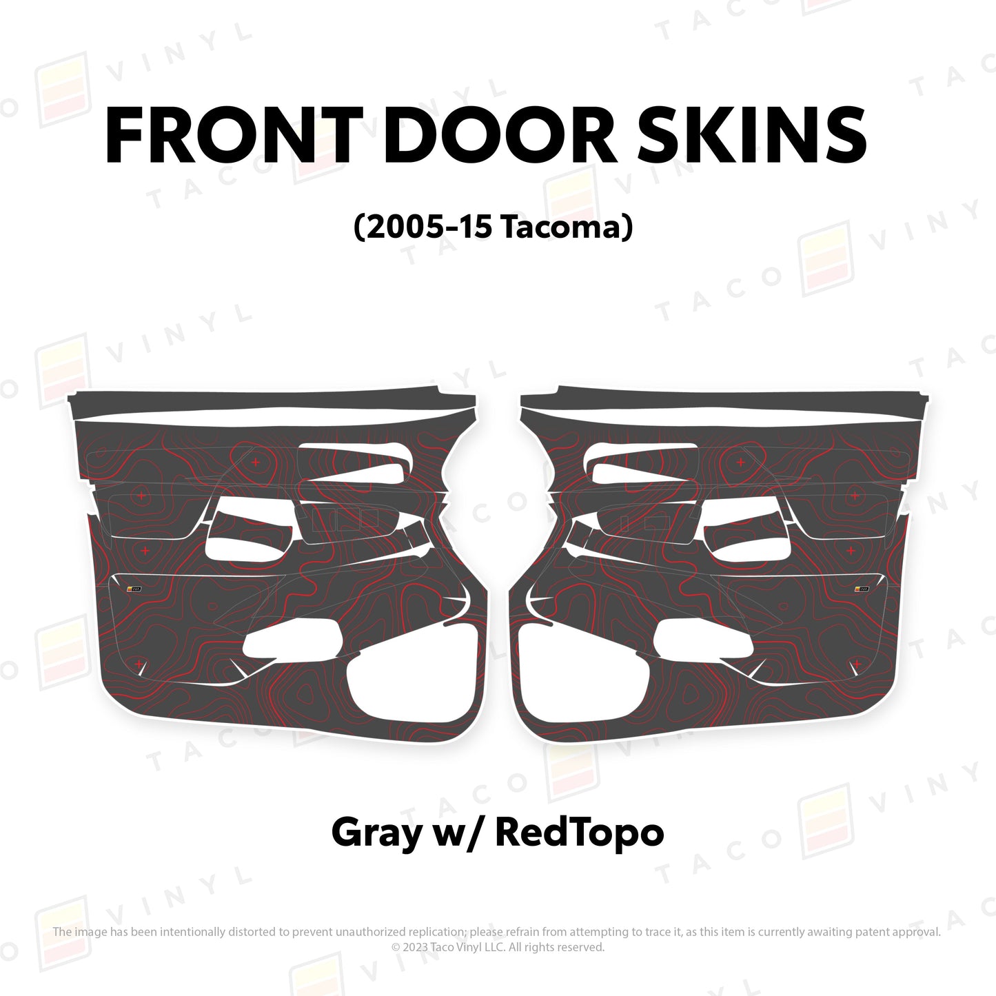 2005-15 Tacoma Door Skins