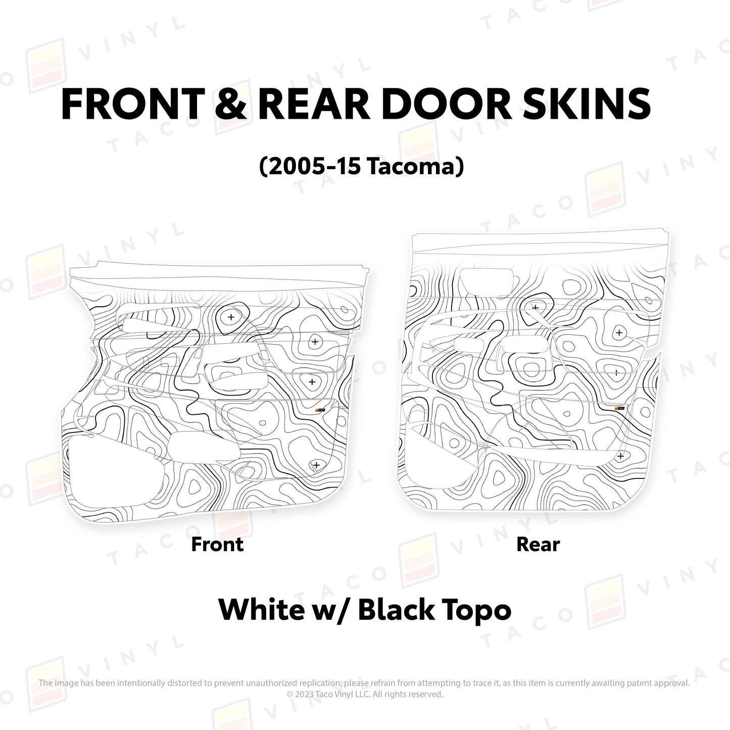 2005-15 Tacoma Door Skins