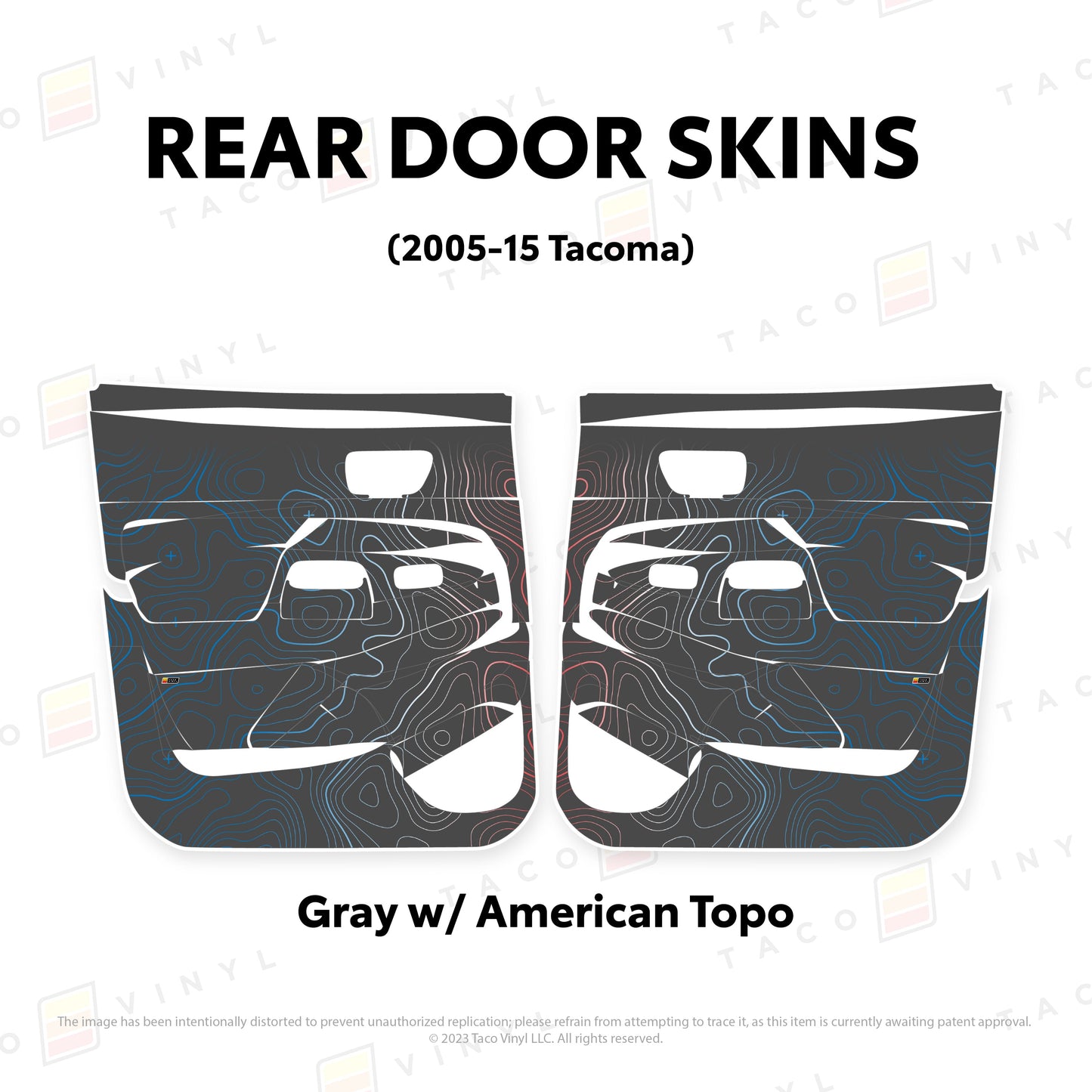 2005-15 Tacoma Door Skins