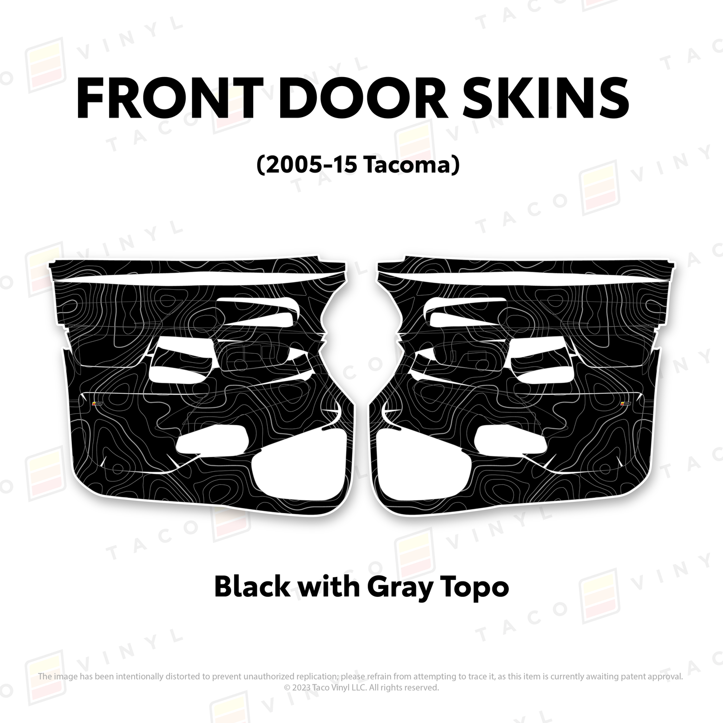 2005-15 Tacoma Door Skins