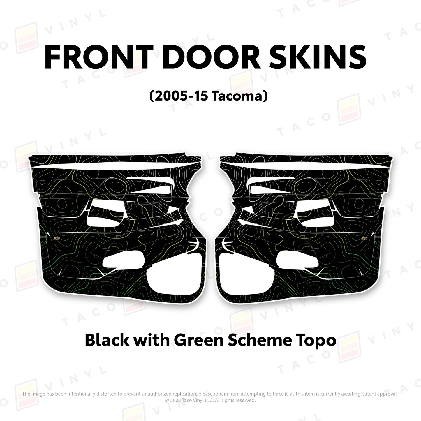 2005-15 Tacoma Door Skins