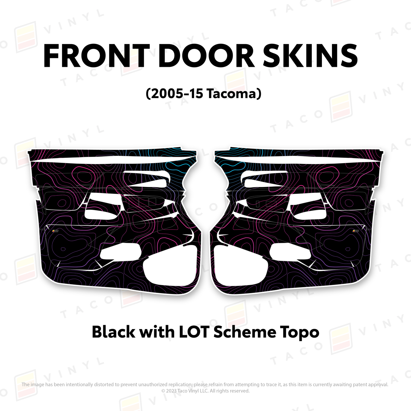 2005-15 Tacoma Door Skins