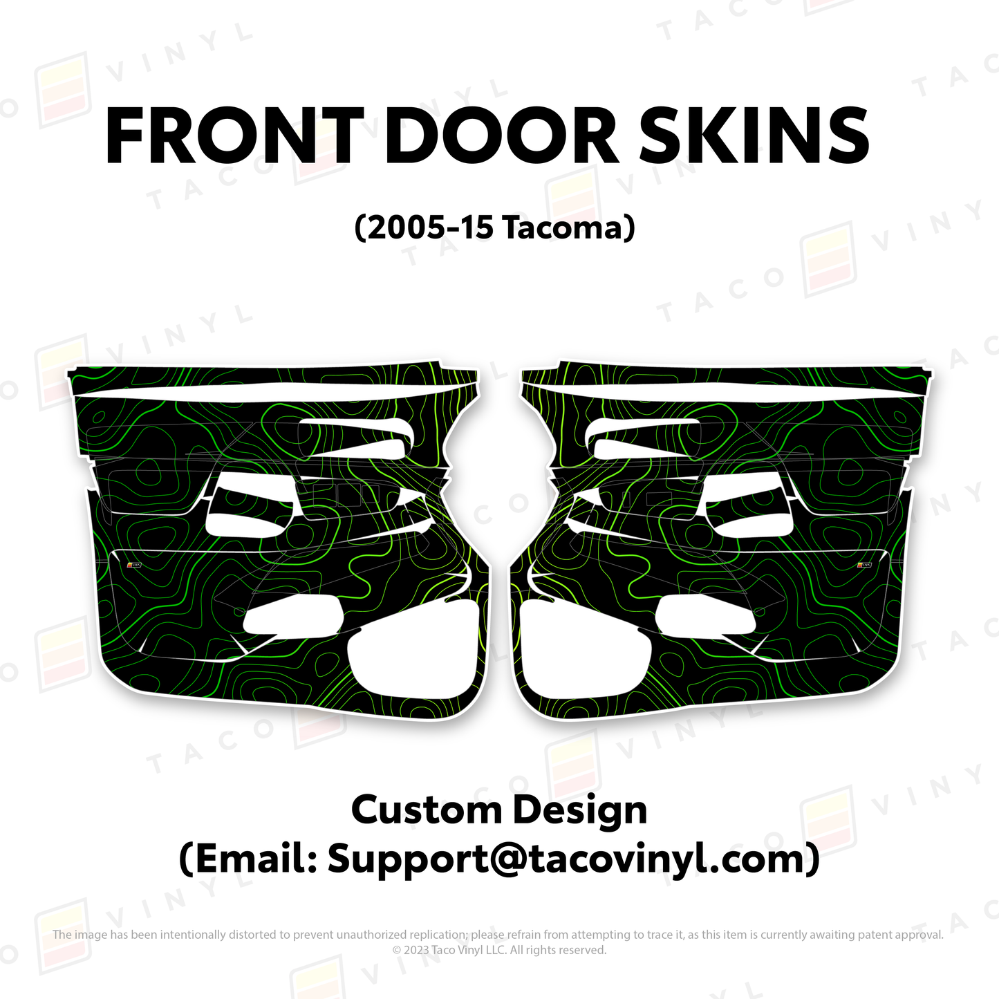 2005-15 Tacoma Door Skins