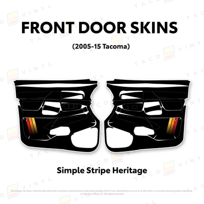 2005-15 Tacoma Door Skins