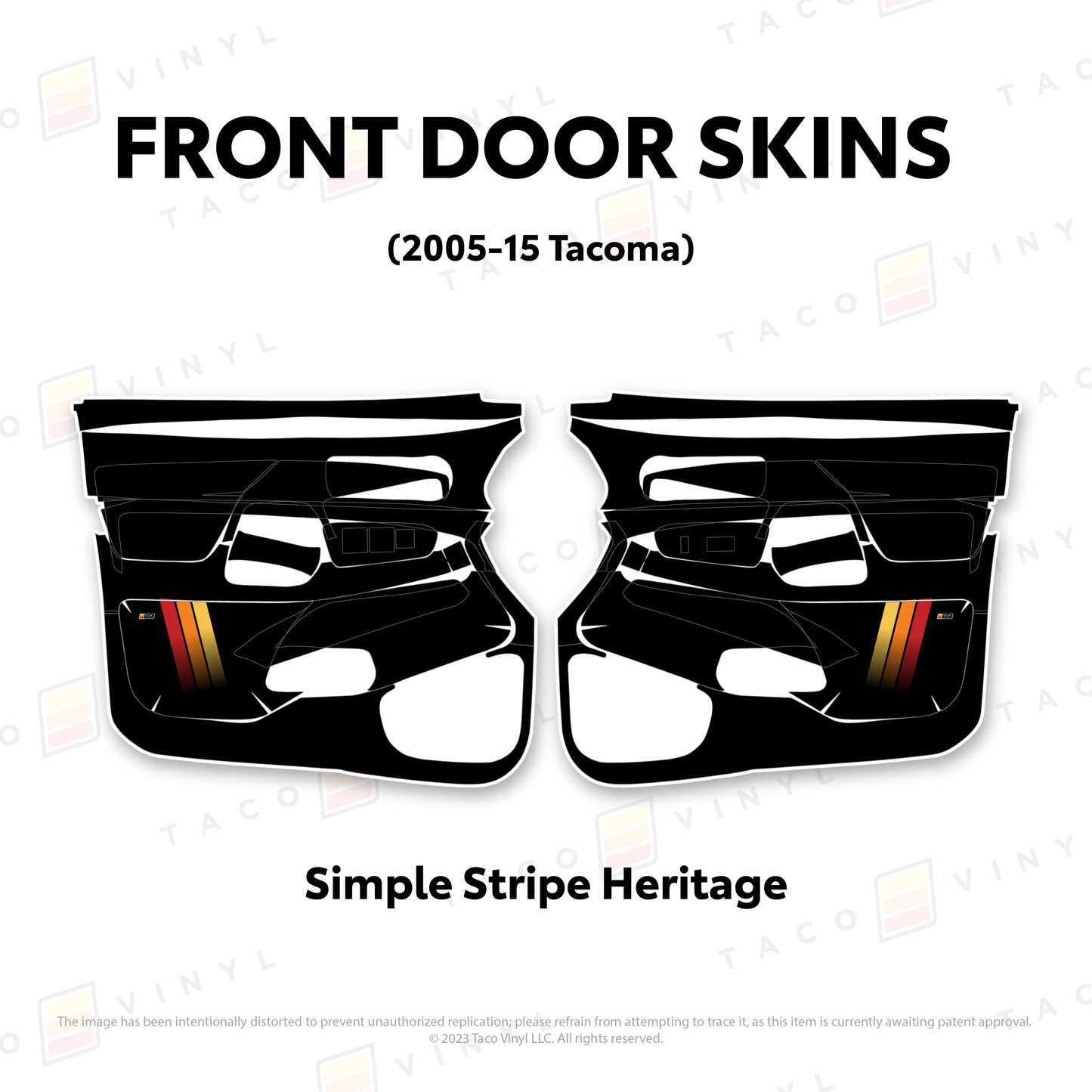 2005-15 Tacoma Door Skins