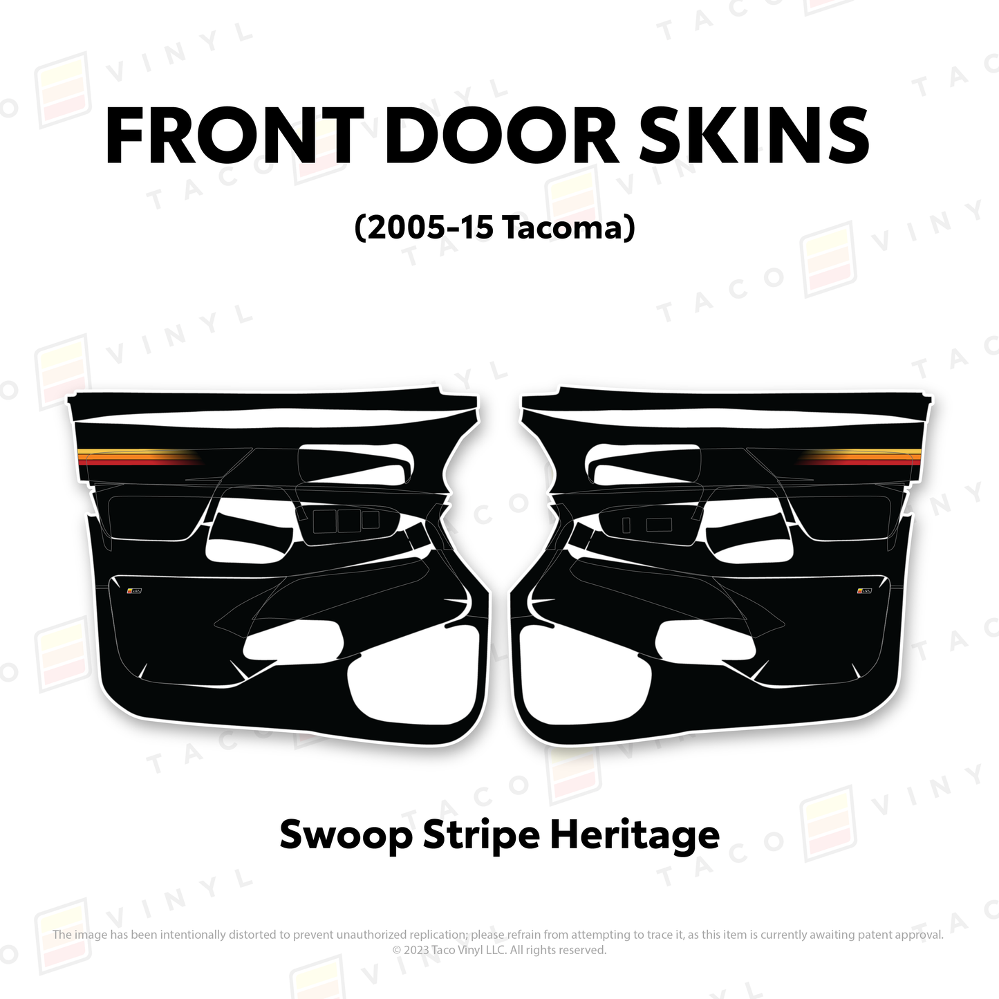 2005-15 Tacoma Door Skins