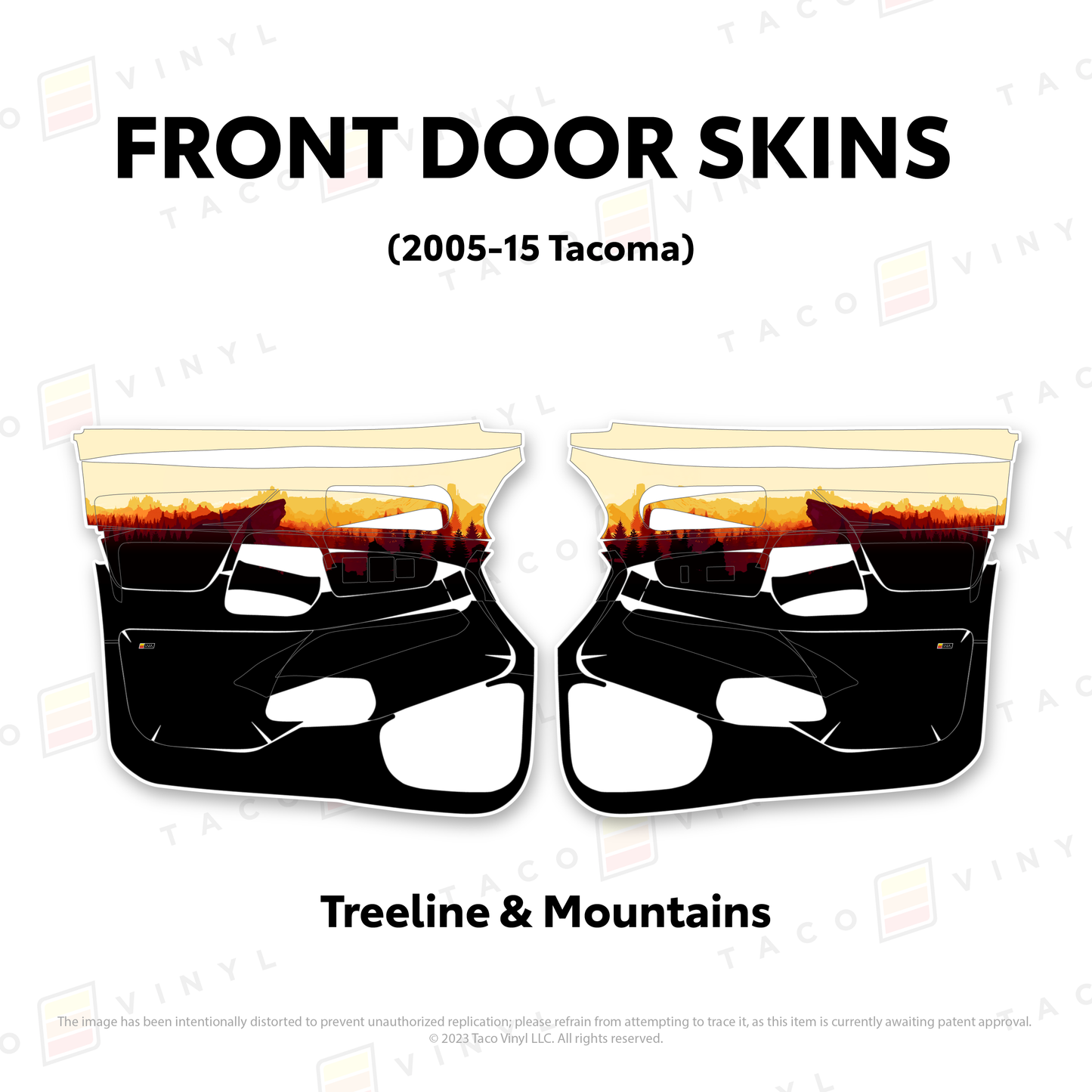 2005-15 Tacoma Door Skins