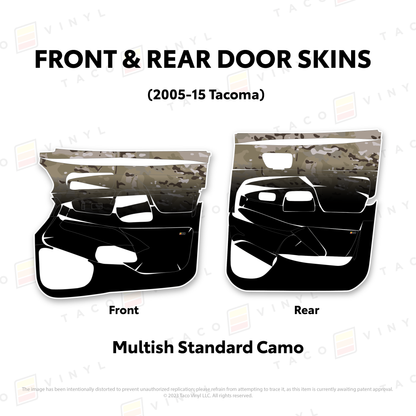 2005-15 Tacoma Door Skins