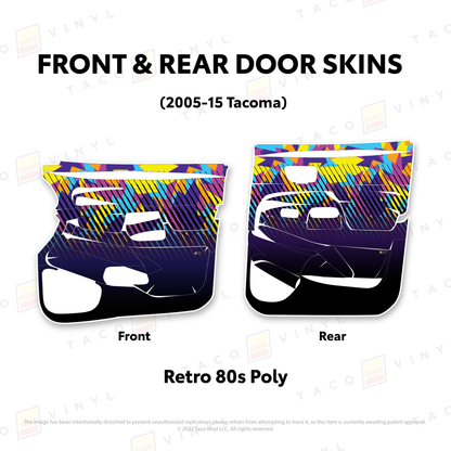 2005-15 Tacoma Door Skins