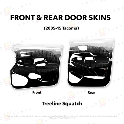 2005-15 Tacoma Door Skins