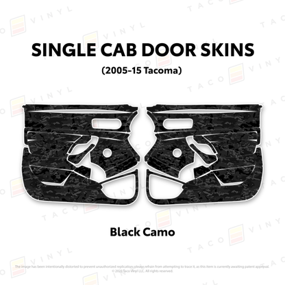 2005-15 Tacoma Single Cab Door Skins