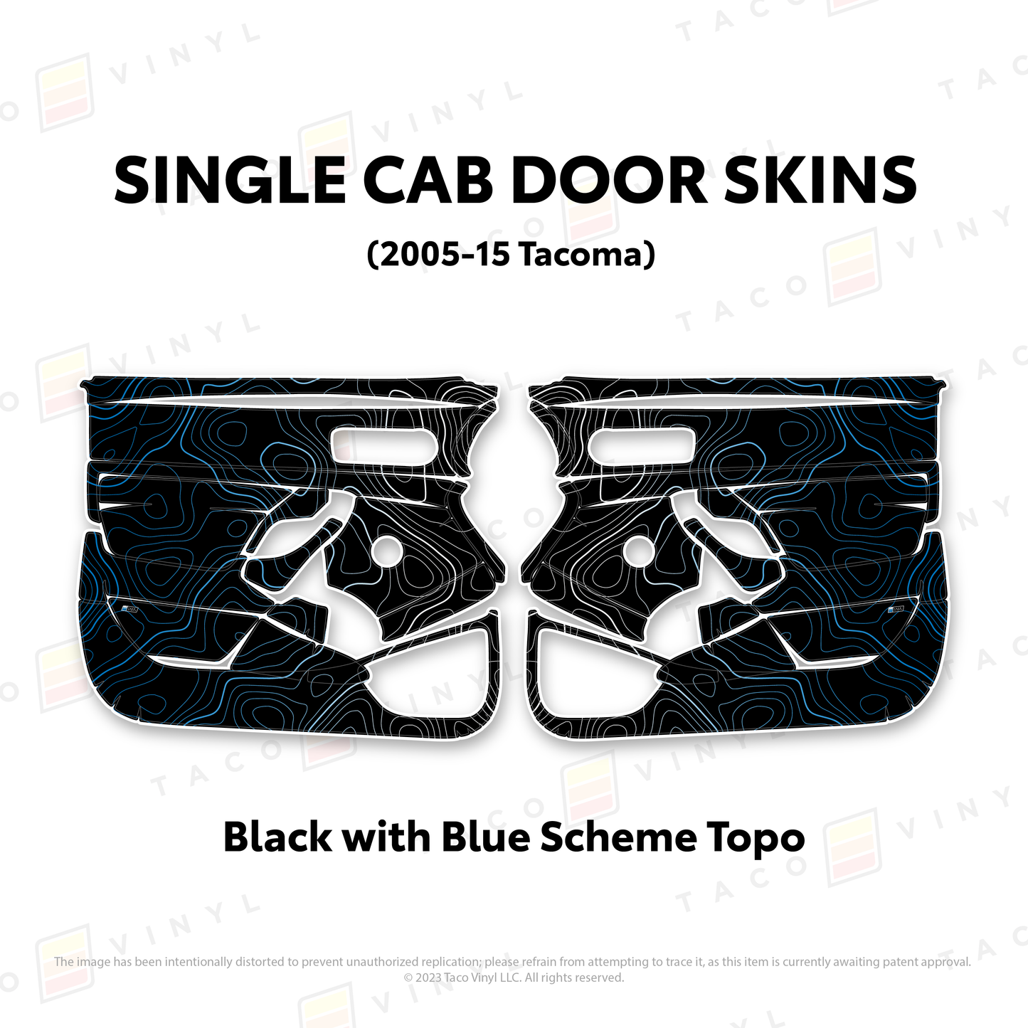 2005-15 Tacoma Single Cab Door Skins