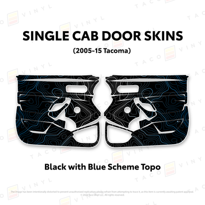 2005-15 Tacoma Single Cab Door Skins