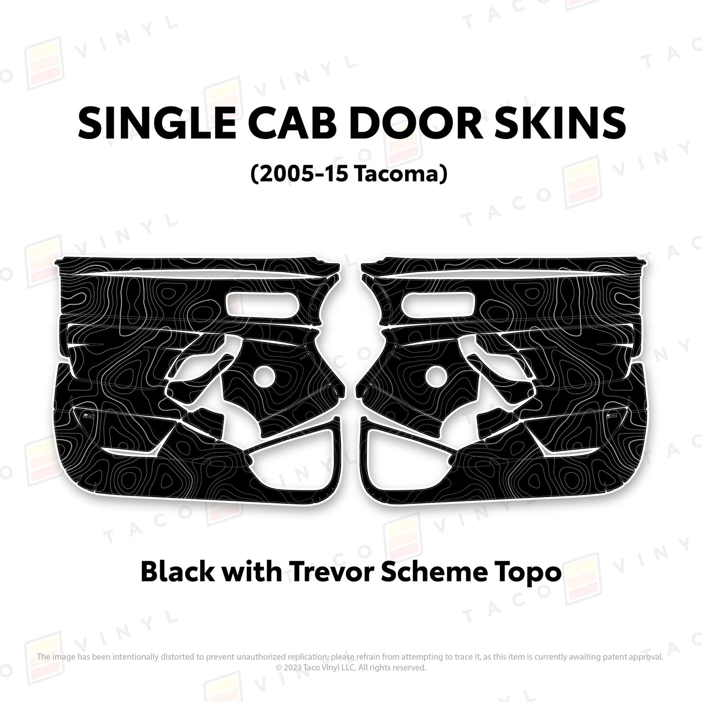 2005-15 Tacoma Single Cab Door Skins