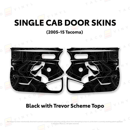 2005-15 Tacoma Single Cab Door Skins