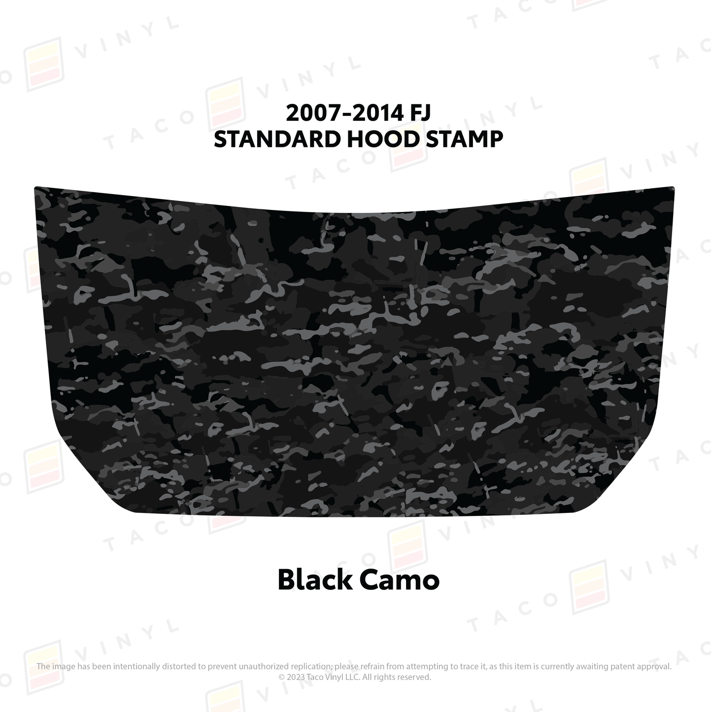 2007-14 FJ Cruiser Hood Stamp