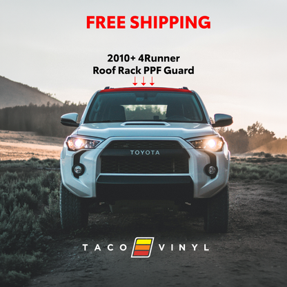 2010-2024 4Runner PPF Roof Rack Guard