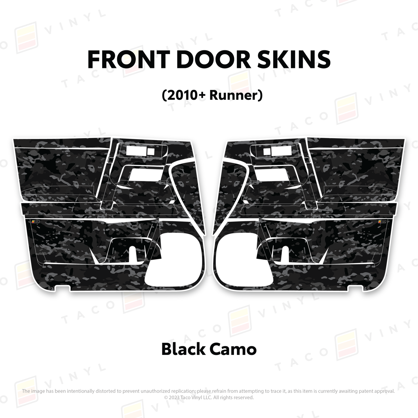 2010-24 4Runner Door Skins
