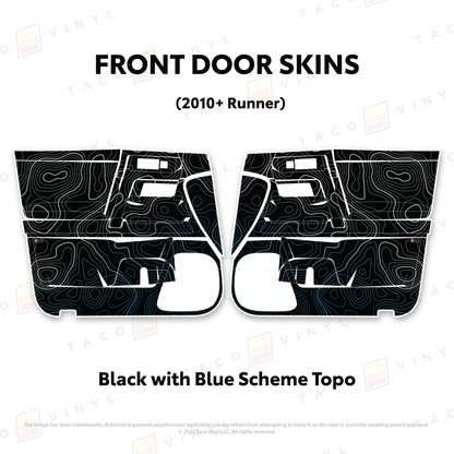 2010-24 4Runner Door Skins