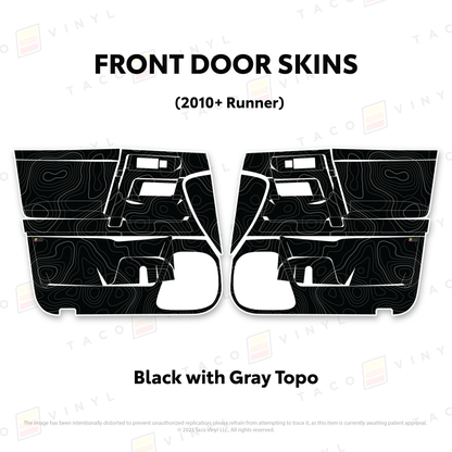 2010-24 4Runner Door Skins