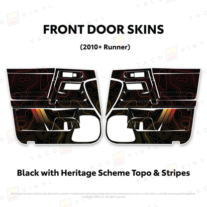 2010-24 4Runner Door Skins