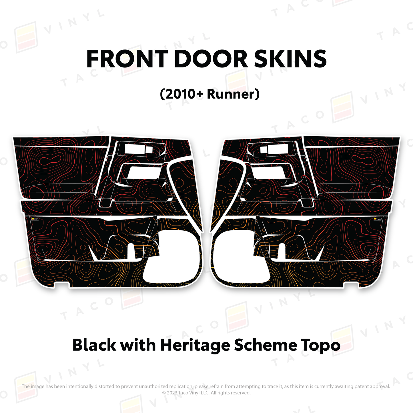 2010-24 4Runner Door Skins