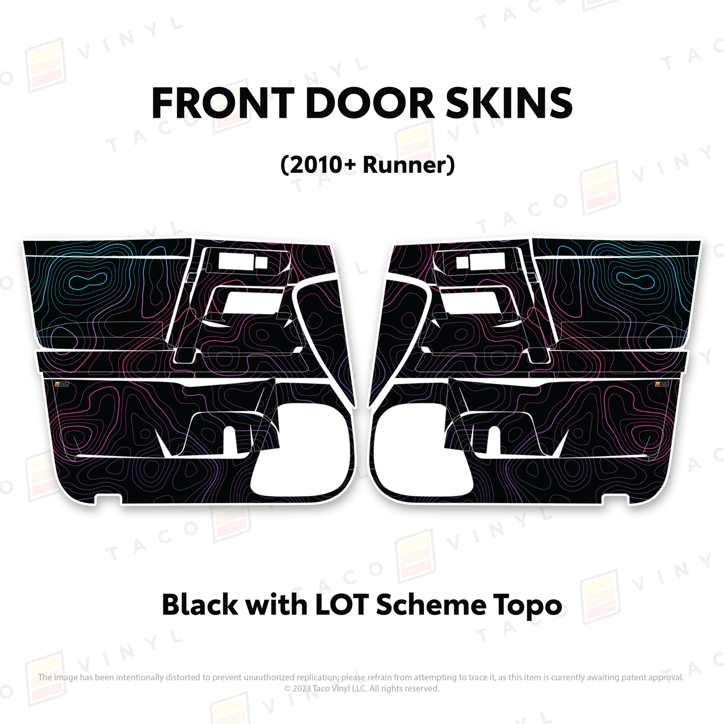 2010-24 4Runner Door Skins