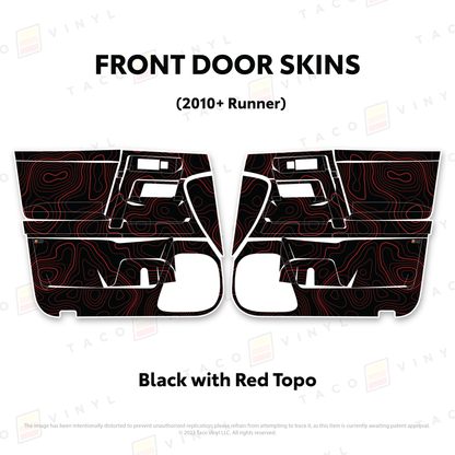 2010-24 4Runner Door Skins