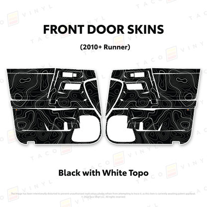 2010-24 4Runner Door Skins