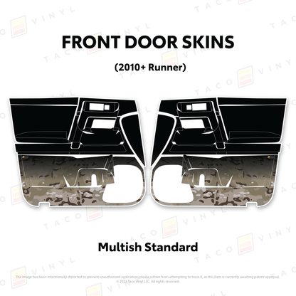 2010-24 4Runner Door Skins