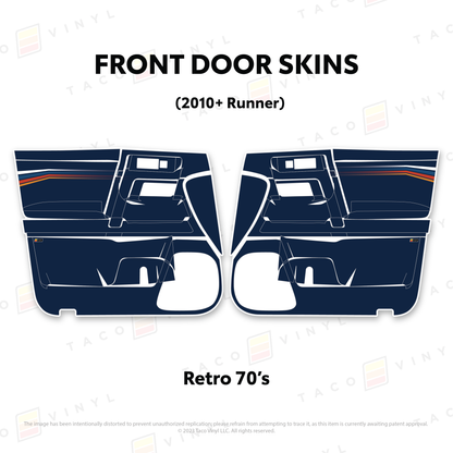 2010-24 4Runner Door Skins