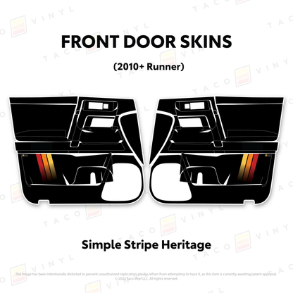 2010-24 4Runner Door Skins